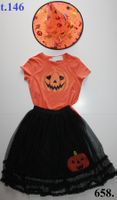 Costume HEXE / CITROUILLE / KÜRBIS Halloween   t. 146