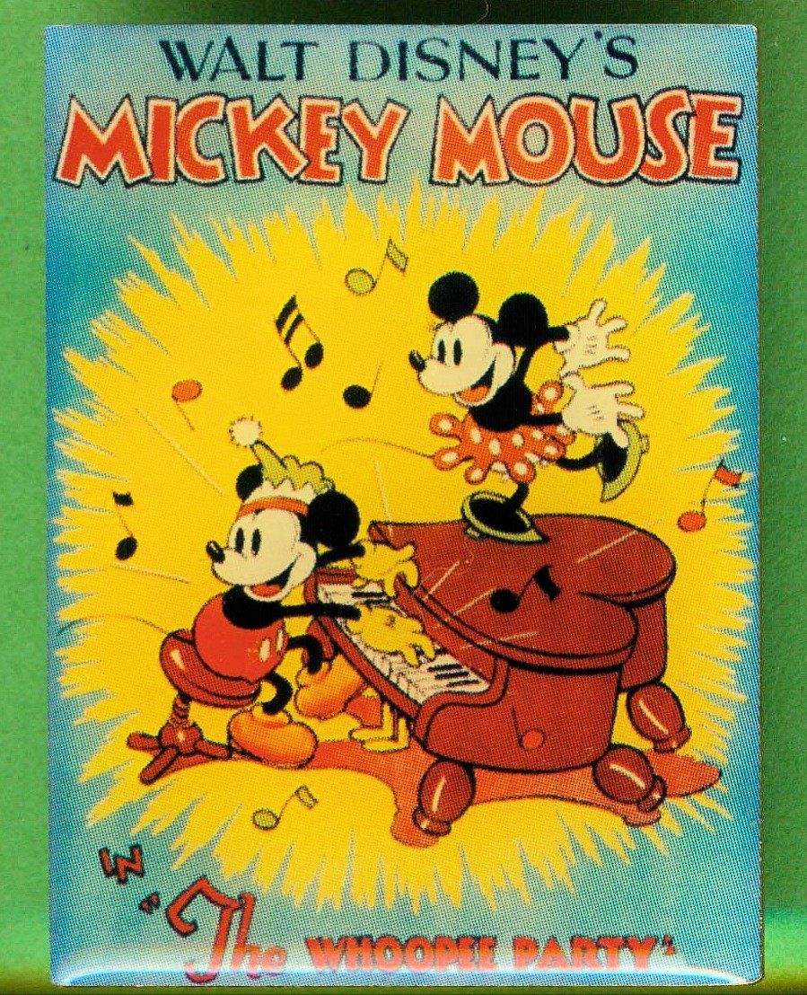 Disney Placchette & Badge: Disney   Plakat  MICKEY MOUSE – Usato da Winterthur venduto da Sammleroase