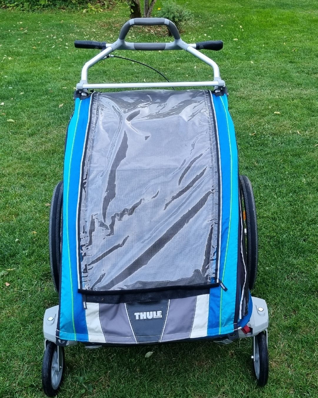 Thule Rimorchi: Thule Chariot CX2 mit Zubehör – Usato da Eglisau venduto da naminaso 9