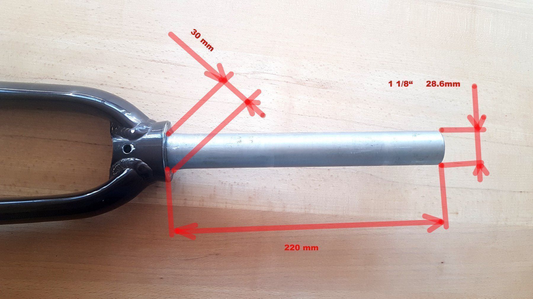 Pezzi di ricambio: Fahrrad Alugabel mit passendem Vorderrad – Usato da Bremgarten b. Bern venduto da Faenki 3