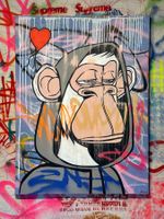 Dillon Boy (1979) - Bored Ape Yacht Club vs Banksy w Heart B