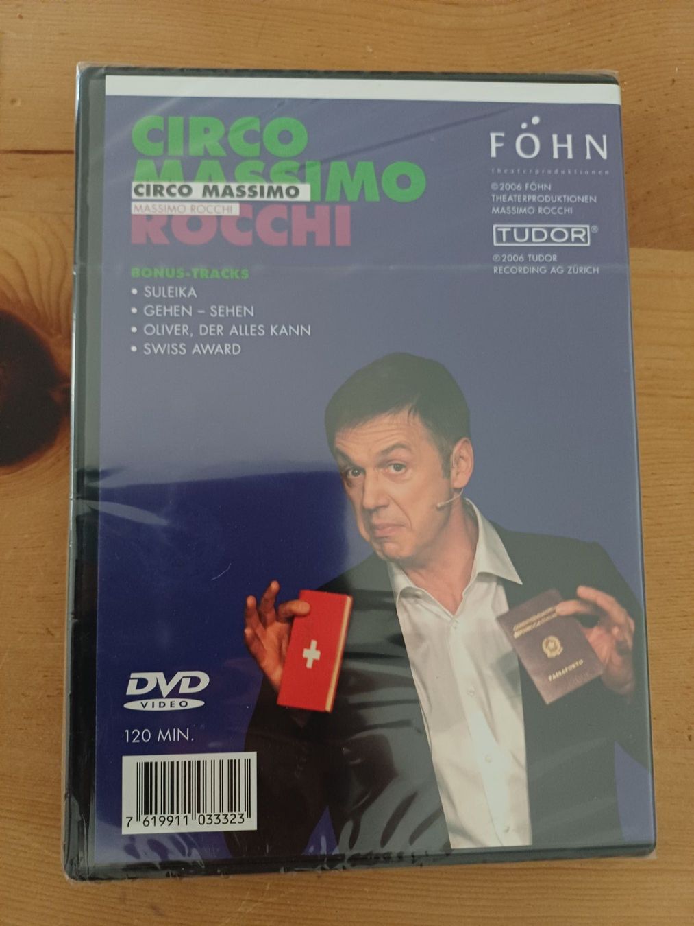 Tutti i DVDs: Massimo Rocchi - Circo Massimo (neu) – Nuovo e nell'imballaggio originale da Jona venduto da Rreto71 2