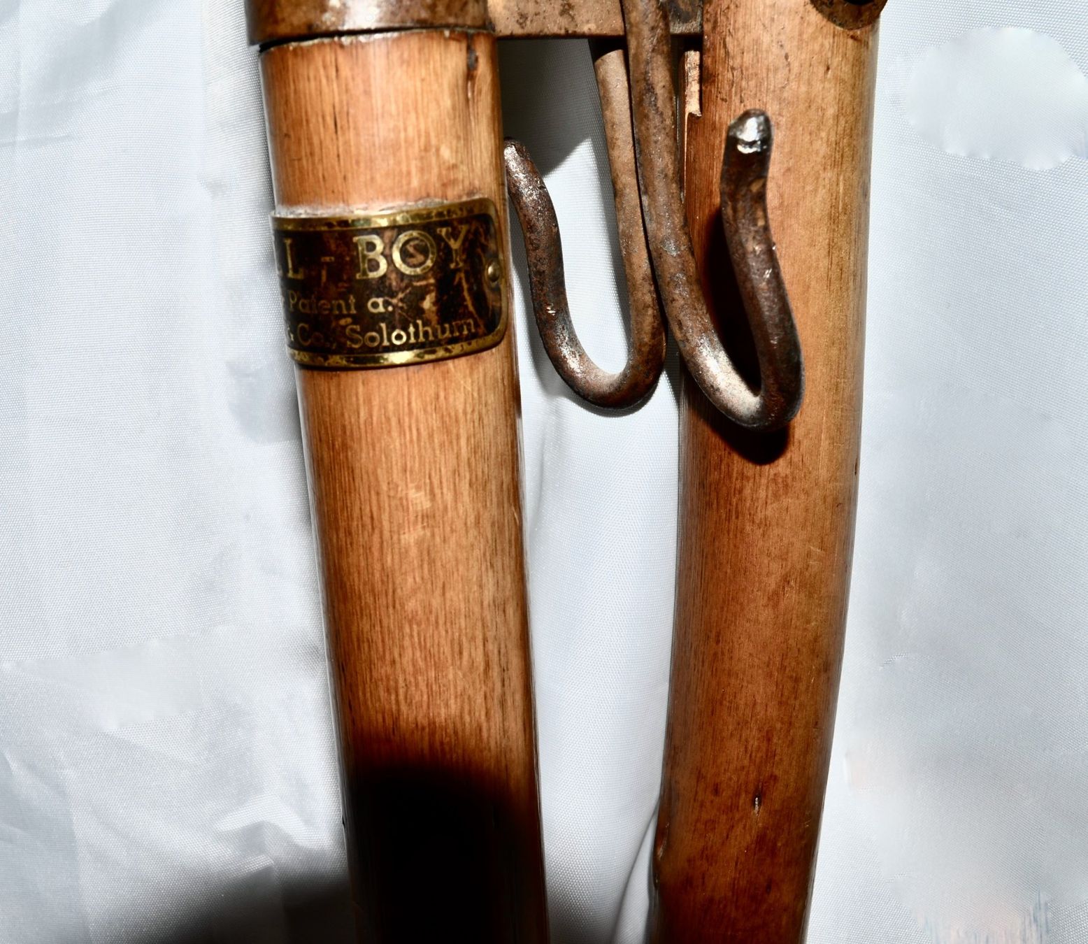 Sonstige Antiquitäten & Kunst: Antiker Gehstock mit Rädern, 1920. – Gebraucht aus Meilen von glenbeigh 3