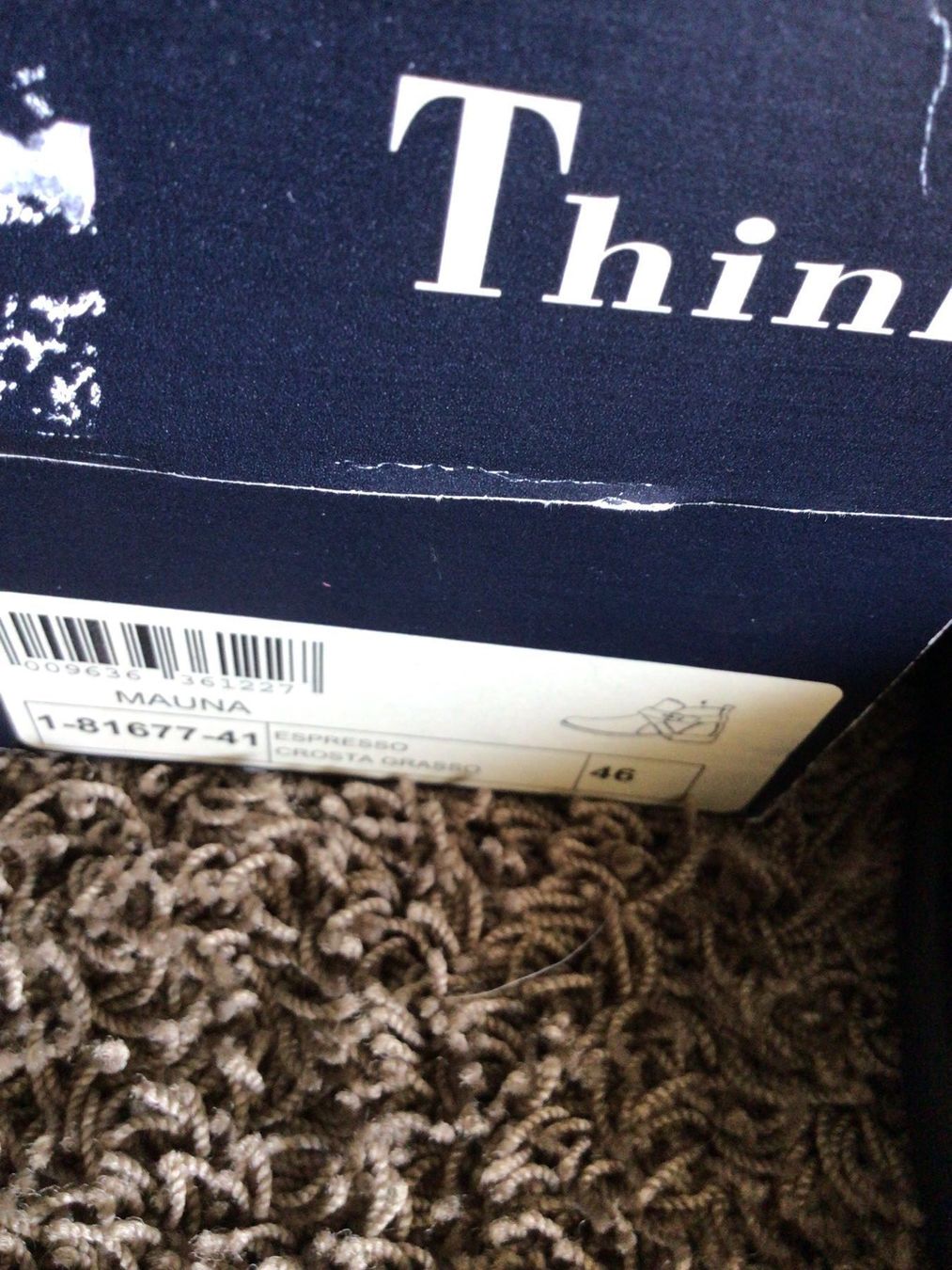 Think Scarpe da uomo: Think Mauna Stiefelette Schuhe – Nuovo e nell'imballaggio originale da Riedikon venduto da Winter21. 7