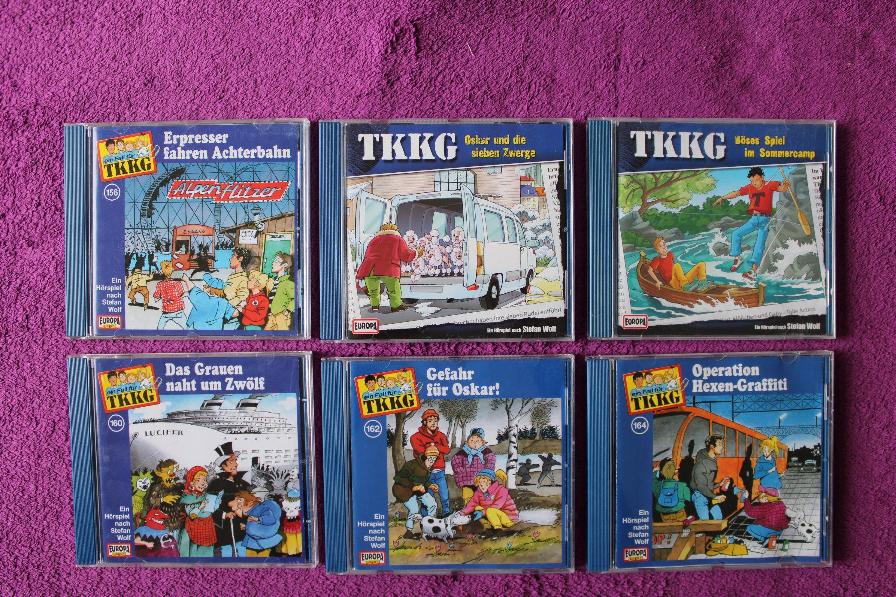 CDs: 6 - TKKG - Hörspiel - CD´s – D'occasion à Müllheim Dorf par Seeeule01