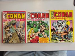Conan der Barbar Taschenbuch #15, 20, 22,Condor, øZ1-2