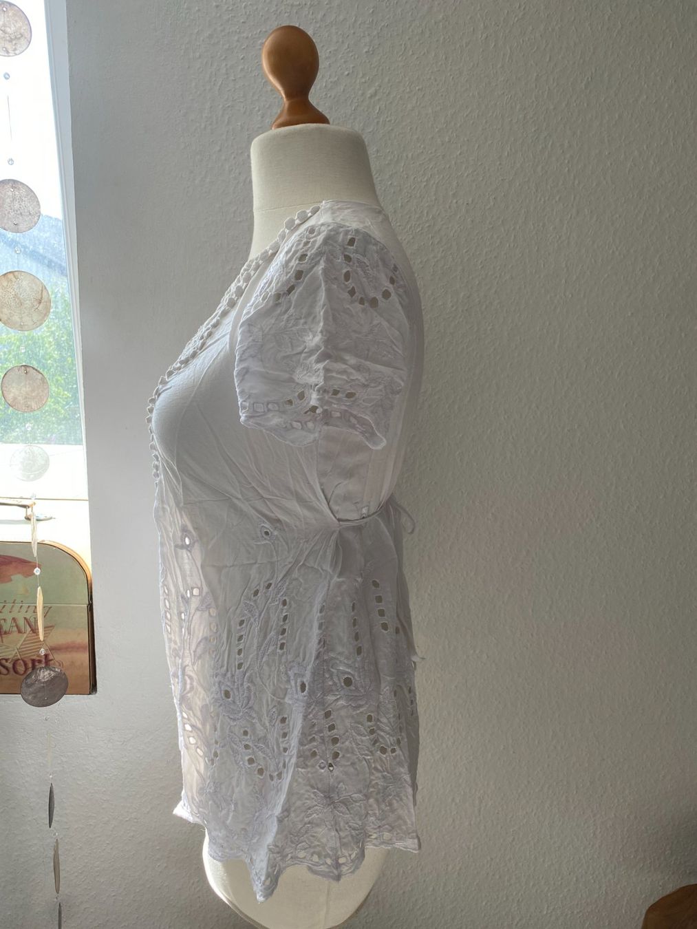 Camicette: Sommerbluse mit Spitzenmuster in Gr. M (38) – Usato da Stetten SH venduto da bijoux18 4