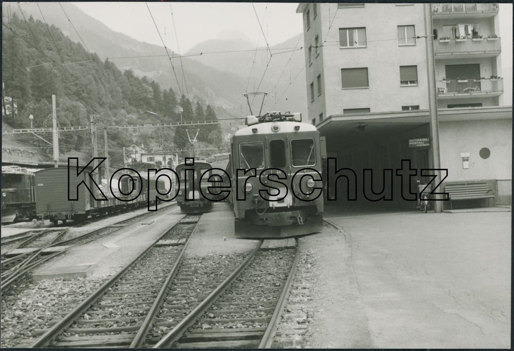Cartoline postali: GR Poschiavo - Bernina Bahn BB – Usato da Schindellegi venduto da leecollect