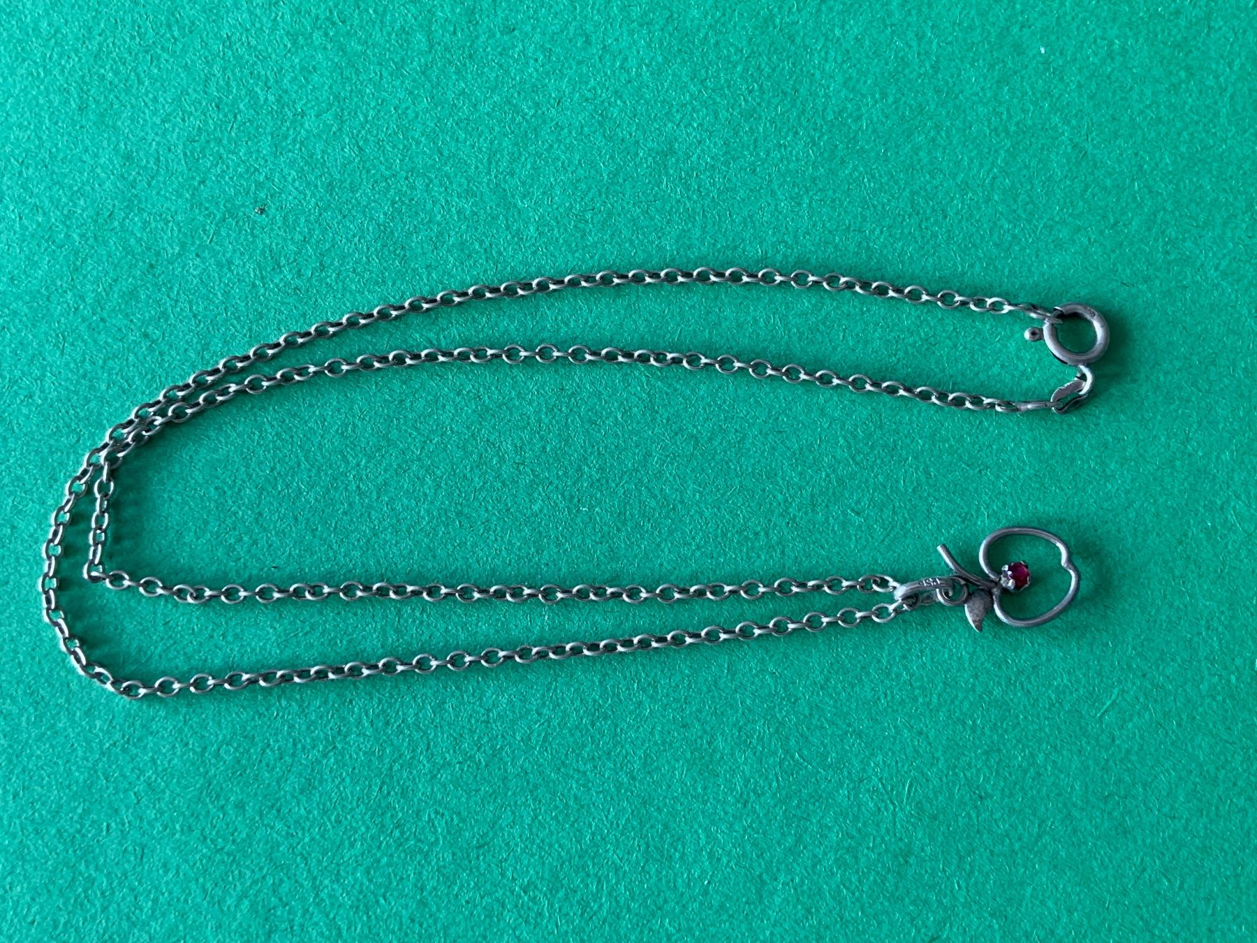 Pendentifs: Apfel-Ketten-Anhänger silber – D'occasion à Laufen par belleskulptur 9