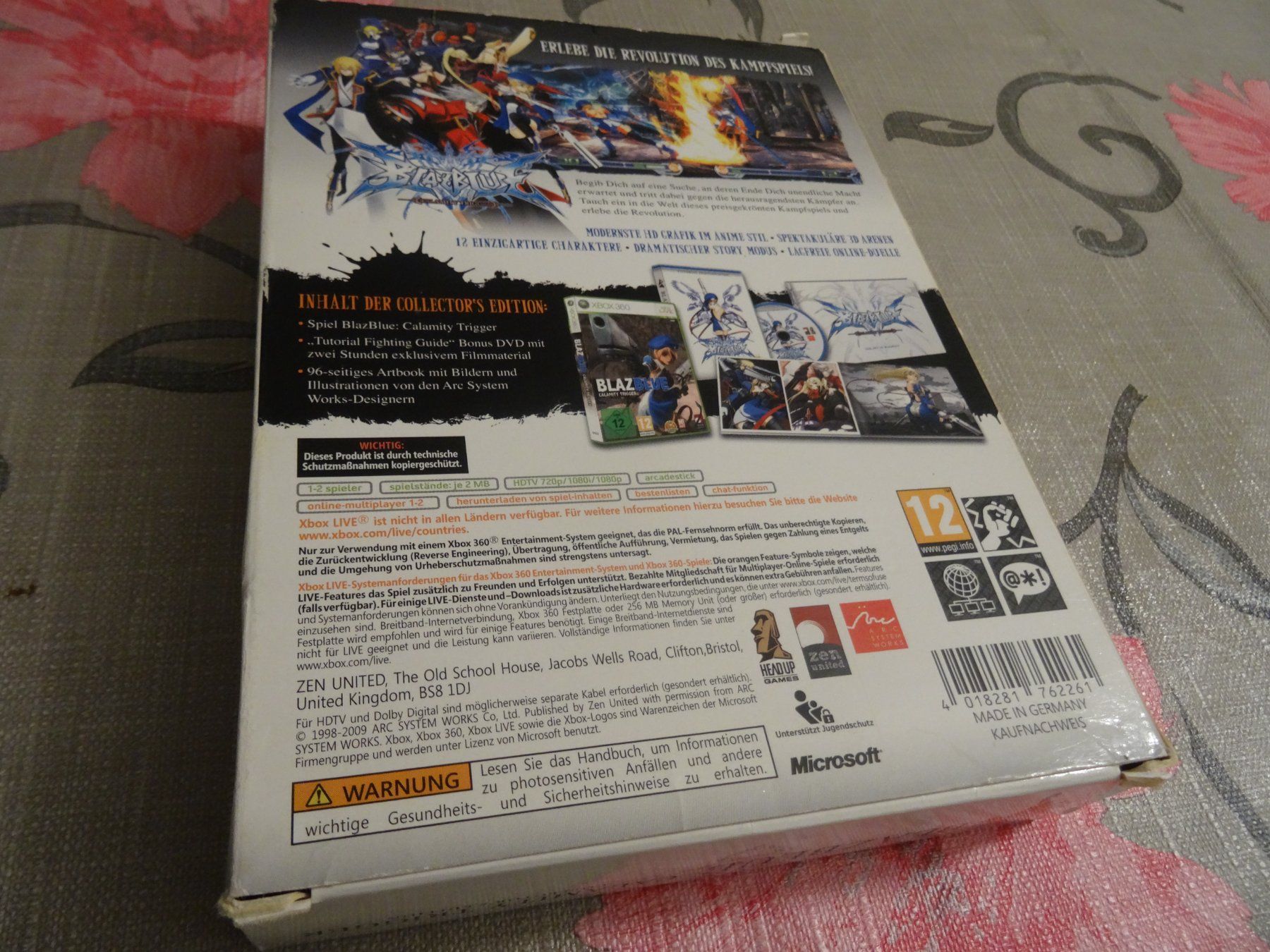 Microsoft Giochi: BlazBlue Calamity Trigger - Collectors Edition Xbox 360! – Usato da Olten venduto da Disc-Ausverkauf 1