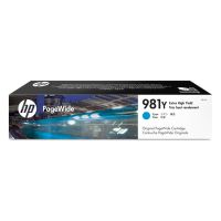 HP PageWide 586/E55650/E58650 cyan Patrone, L0R13A / 981Y