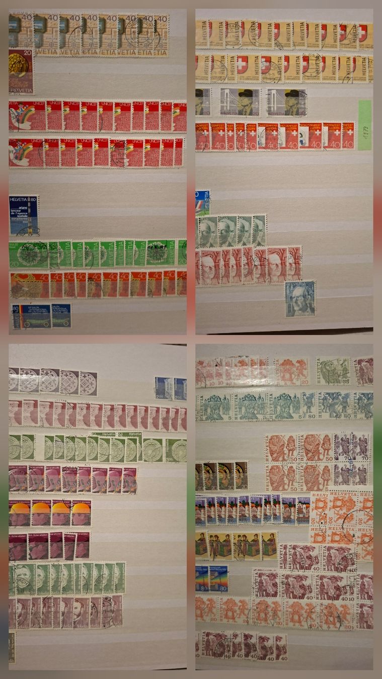 Tous les timbres: Dublettensammlung 1977 - 1992  – D'occasion à Balgach par SIMEON27 3