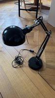 Schreibtischlampe schwarz Gelenkarm verstellbar