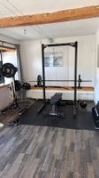Komplettes Homegym ATX – Half Rack, Bank, Stange & Scheiben