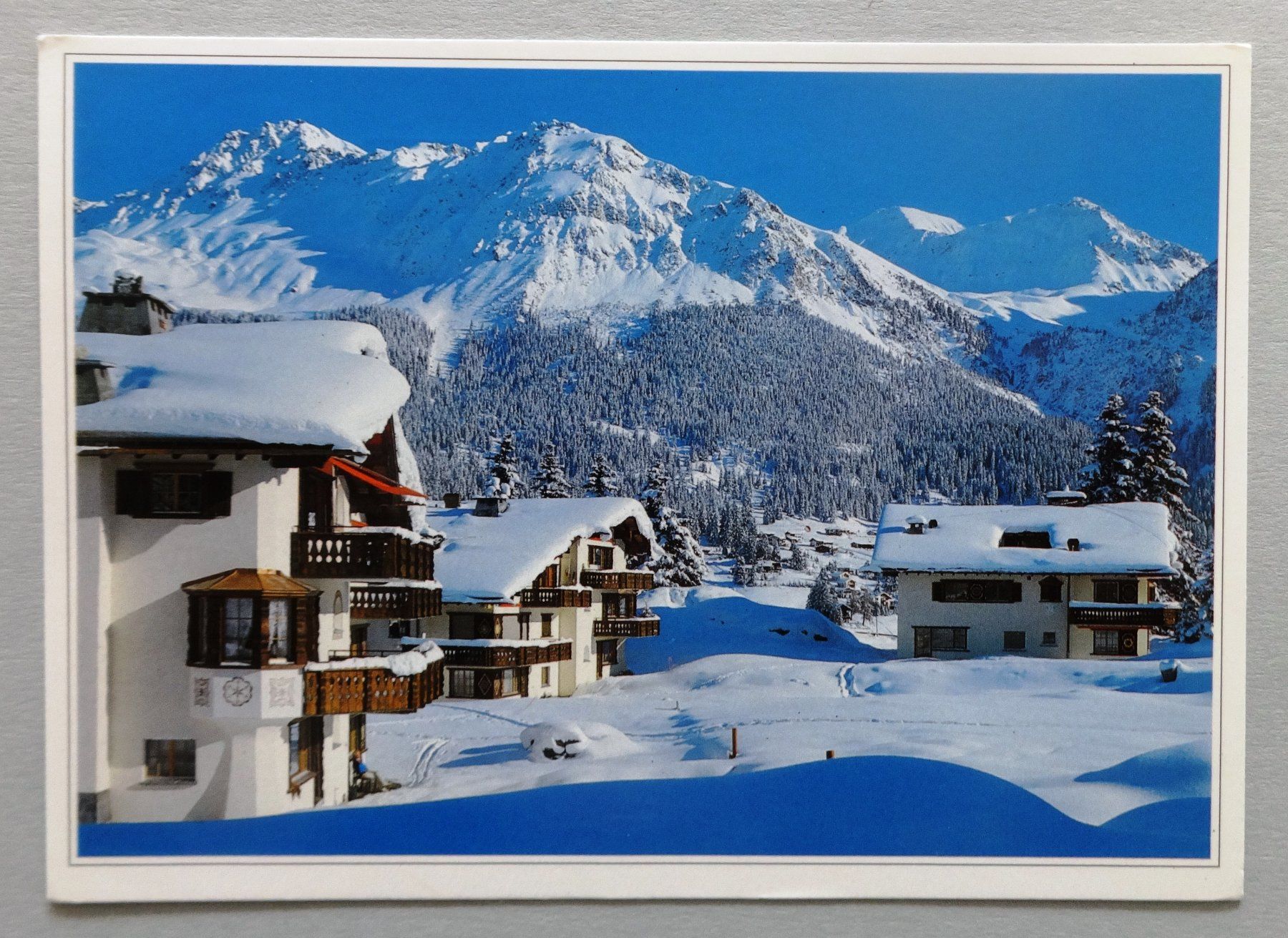 Ansichtskarten: Lenzerheide 1500 m ü.M. – Gebraucht aus Fétigny von Billy2miny