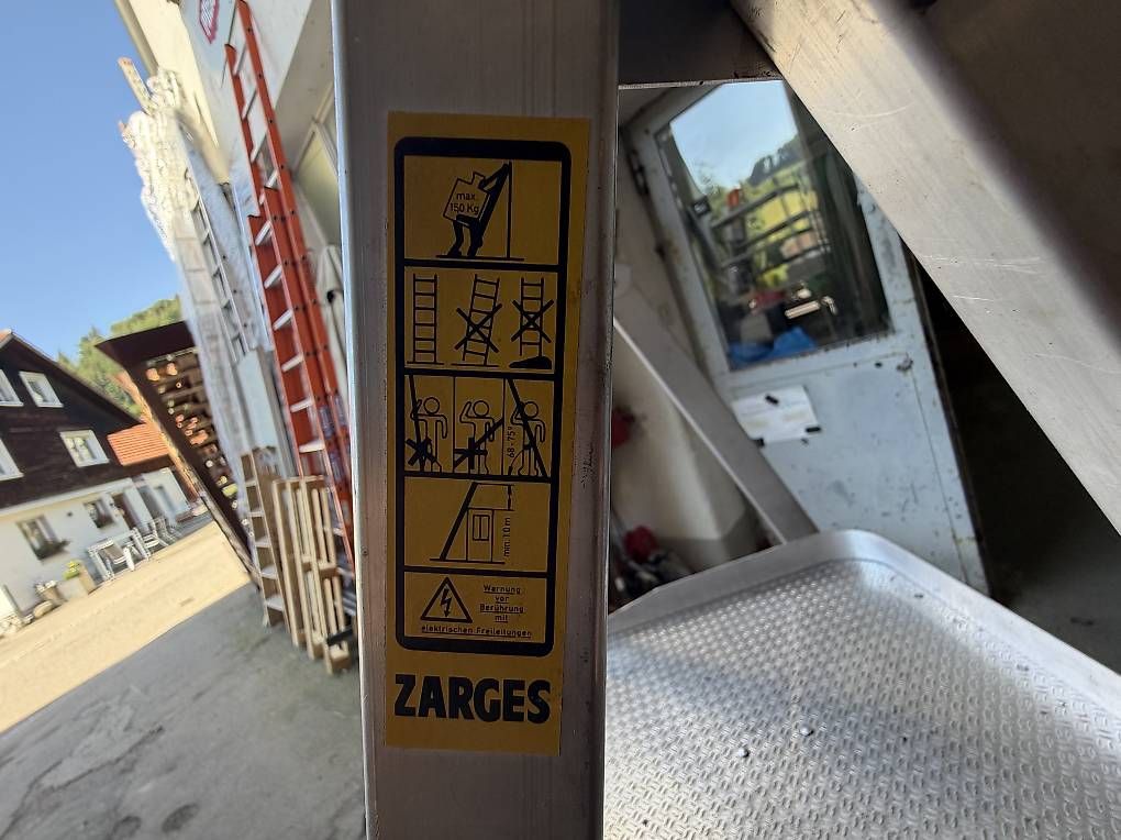 Zarges Scale: Zarges Alu-Bockleiter, 5 Tritt – Usato da Necker venduto da liq24 4