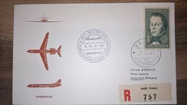 Swissair Zürich - Warschau - Zürich 7/8.04.1965
