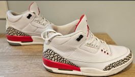 Baskets Jordan 3 Rétro Occasion Bon état -taille 42,5
