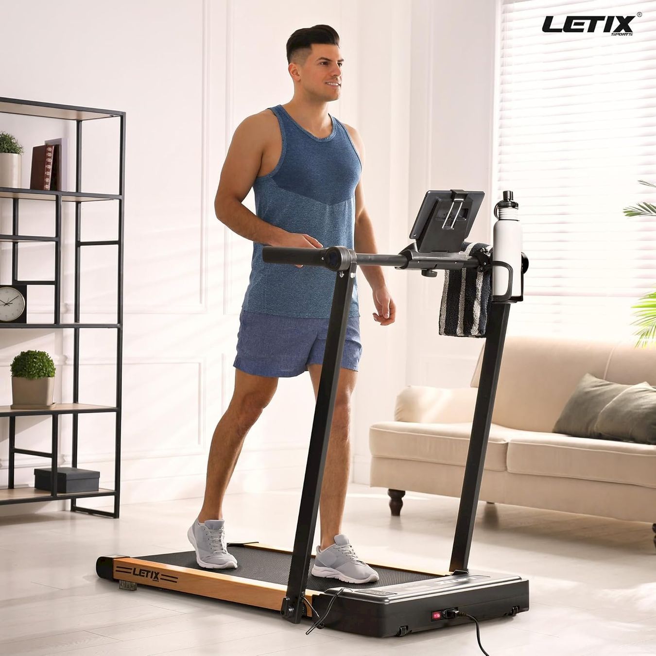 Hometrainer: Elektrisches Laufband FoldPro Schwarz – Neu und originalverpackt aus Bottighofen von zaap 1