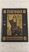 Antike farbige katholische Volksbibel von 1912 Bibel