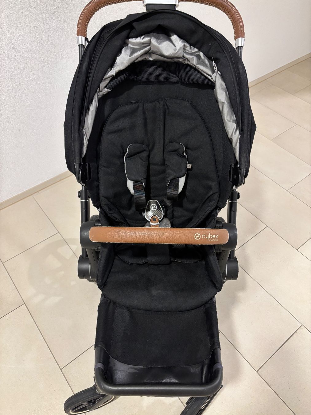 Cybex Poussette: Cybex Priam Kinderwagen schwarz – D'occasion à Niederrohrdorf par yumos 2