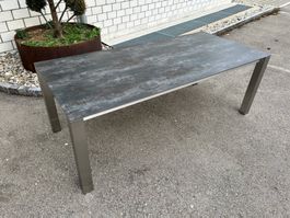 Keramik Gartentisch 210 x 95cm