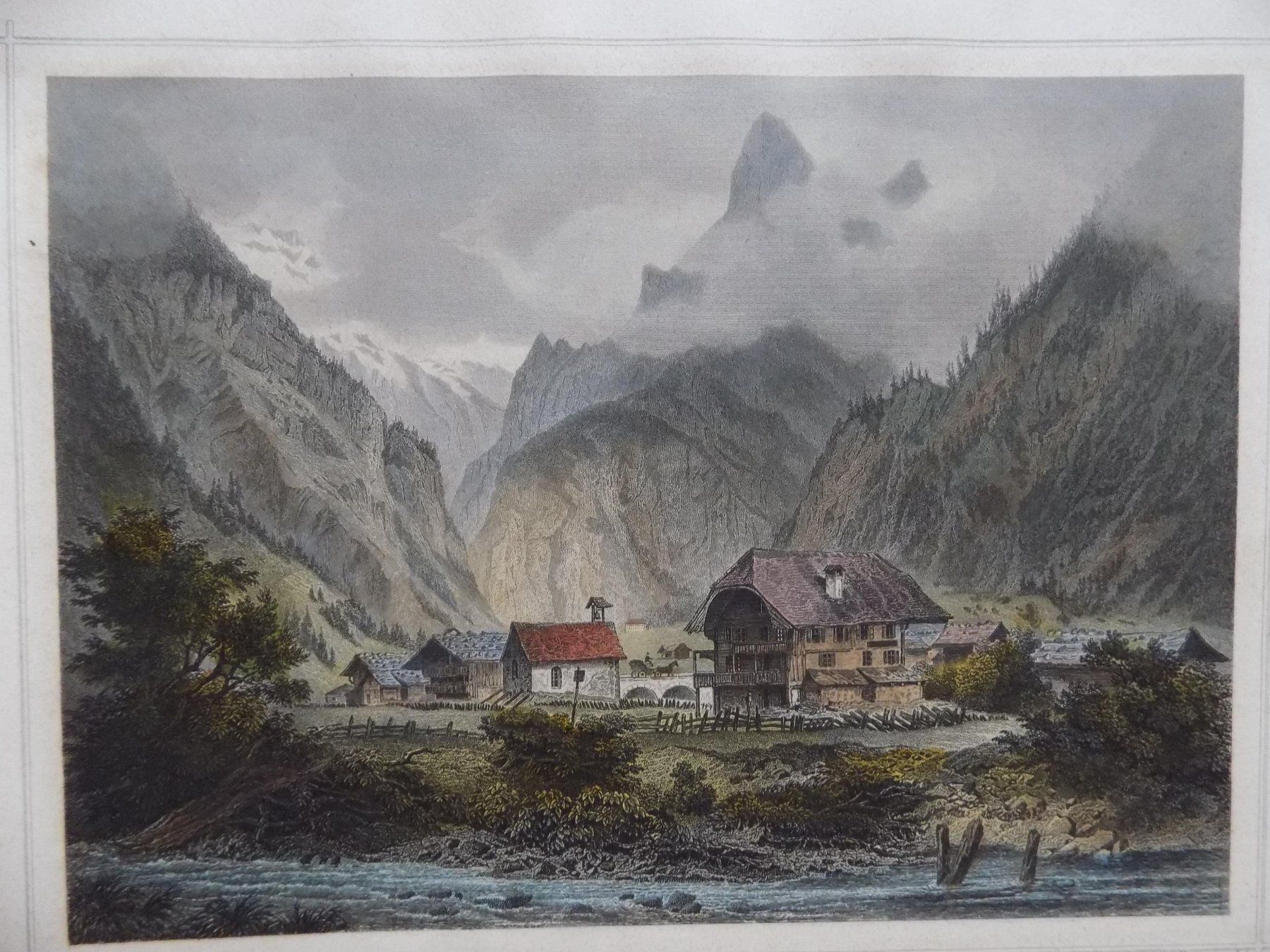 Incisioni: Kandersteg von Rohbock – Usato da Risch venduto da Antikfee 2