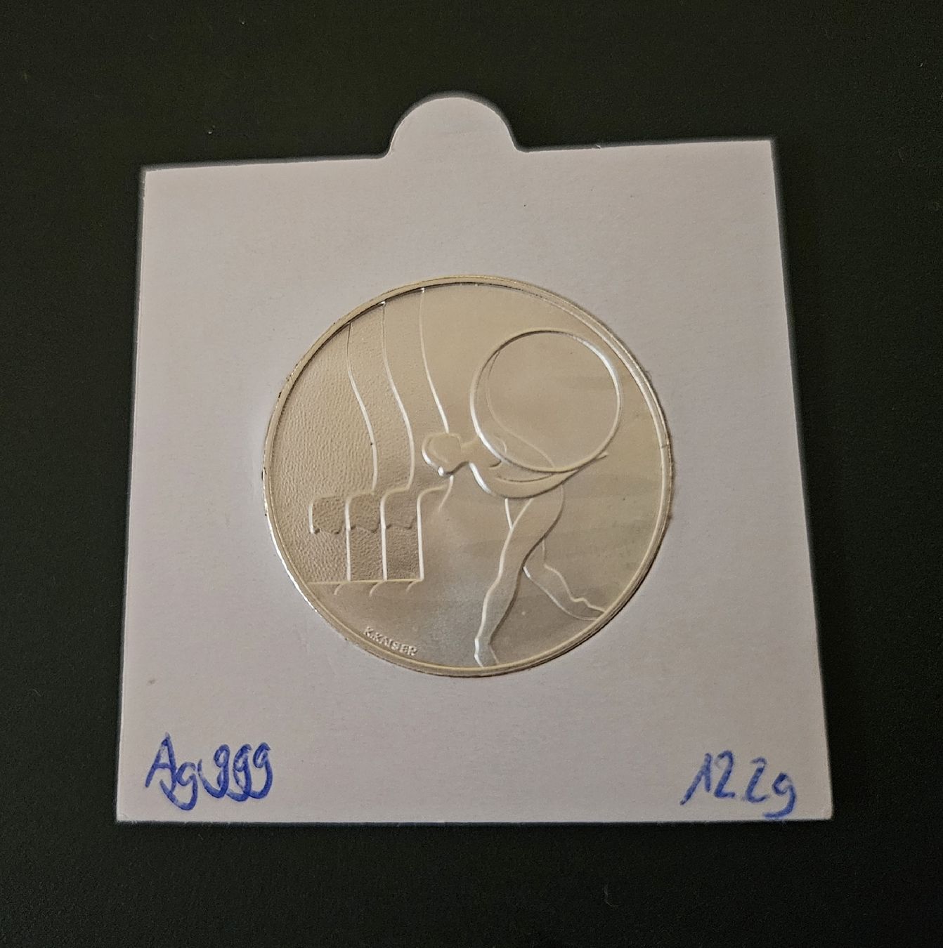 Medaglie: Silbermedaille Schweizer Turnverband – Usato da Winterthur venduto da ManuM88