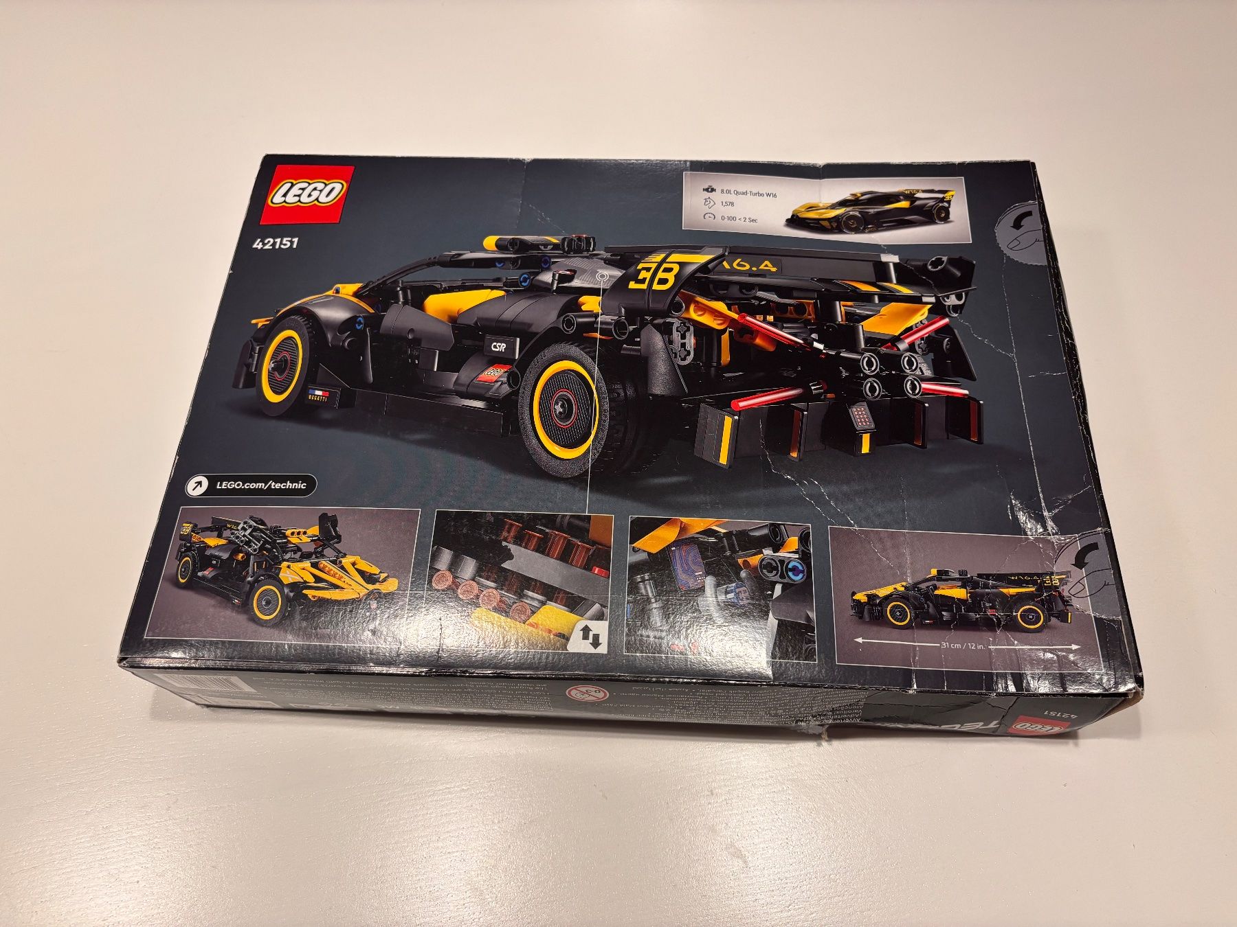 Lego Kit di costruzioni: LEGO Technic 42151 Bugatti Bolide Neuf – Nuovo (secondo la descrizione) da Veyrier venduto da MargaritaR 1