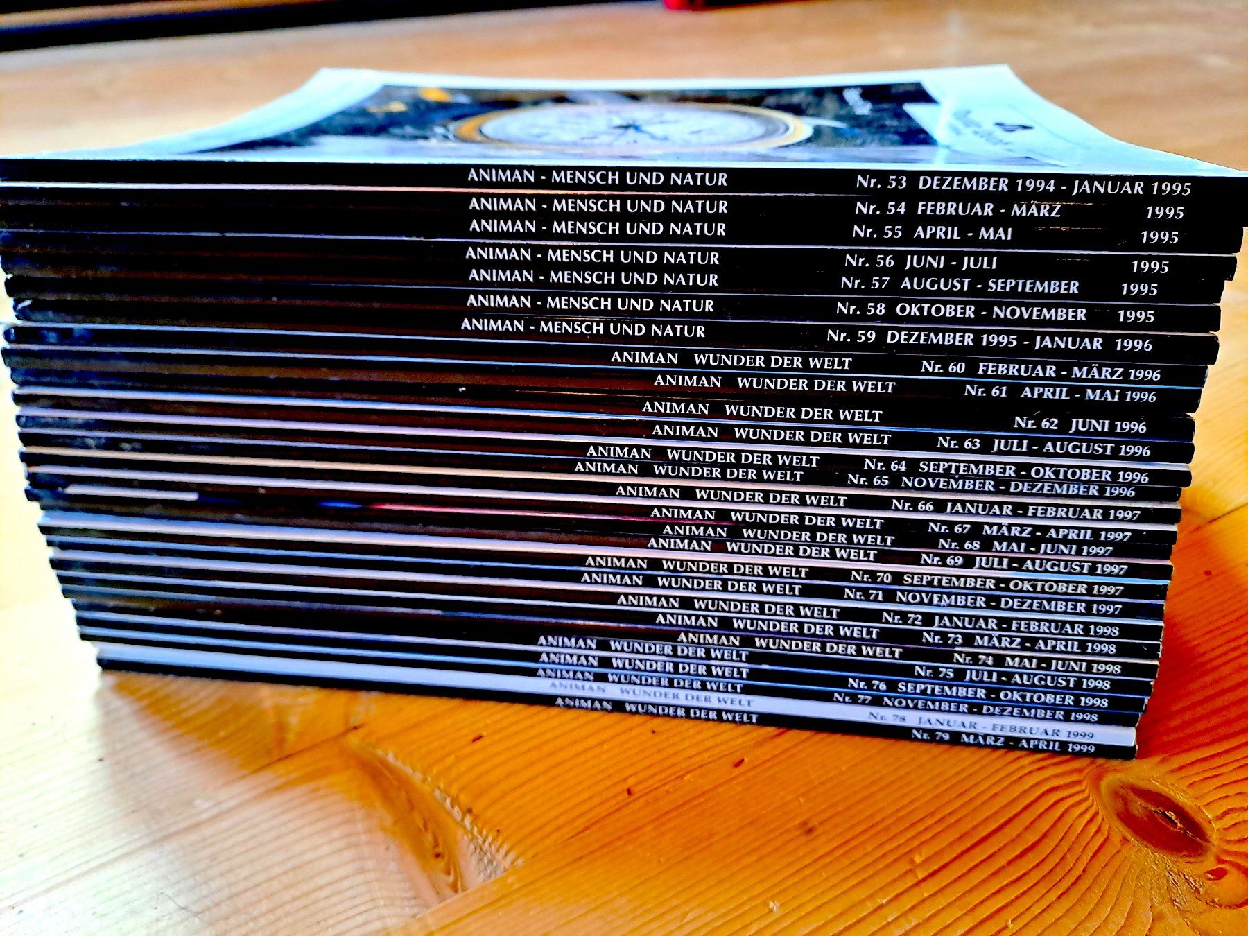 Riviste & Magazine: Animan Hefte, 27 Ausgaben 1994-1999 – Usato da Ebnat-Kappel venduto da Jafrick 1