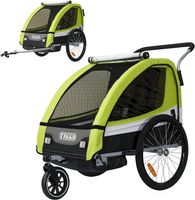 TIGGO 2 in 1 Kinderanhänger GRUN