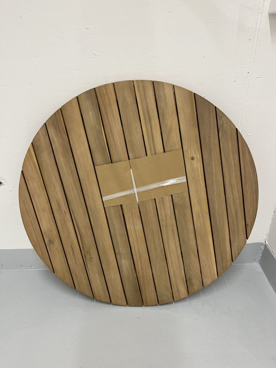 Tavoli: Holz Gartentisch 80x25 cm NEU – Nuovo e nell'imballaggio originale da Dietlikon venduto da Xanya 1