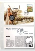 Ruanda_1983_Münzbrief mit Beschreibung