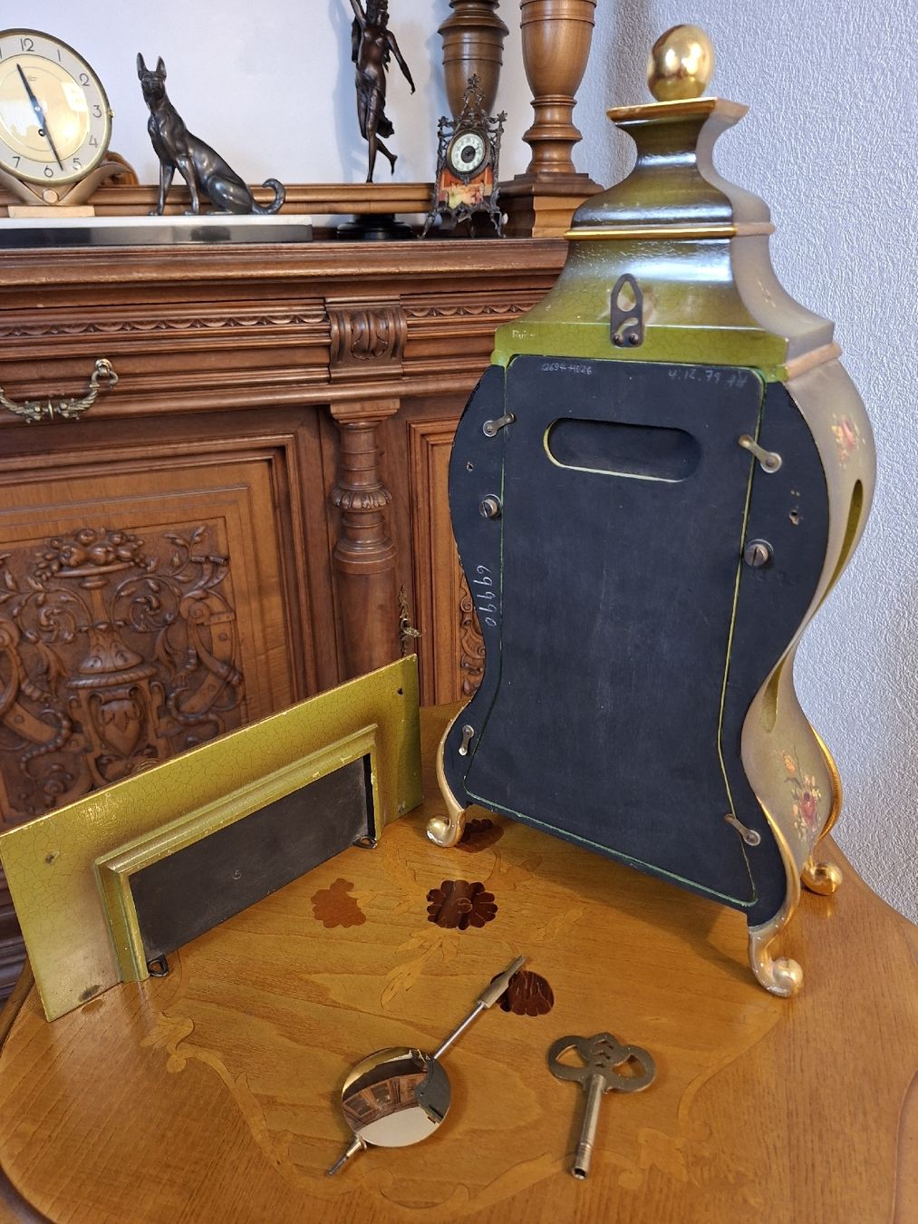 Orologi da terra & Orologi da parete: Schweizer Pendule Le Castel Albert Heer Le Castel – Usato da Steffisburg venduto da ZeitReise_ 2