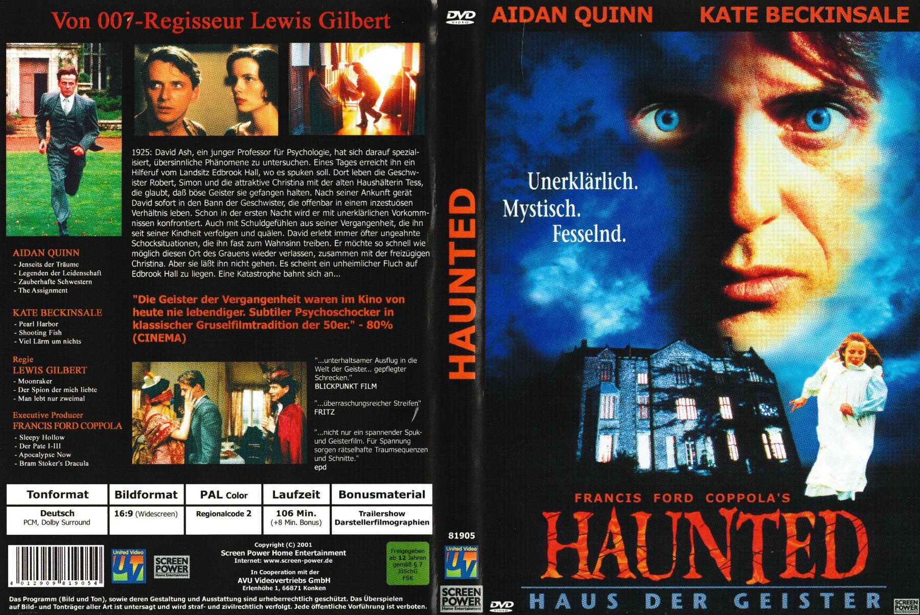 Tutti i DVDs: DVD - Haunted - Haus der Geister – Usato da Langnau am Albis venduto da MediaRescuerKeLoX
