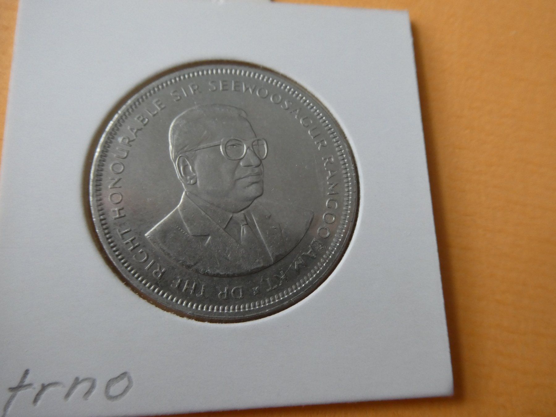 Alle Münzen: Mauritius 2009, 5 Rupees    stgl – Gebraucht aus Hinterforst von Rohusri 1