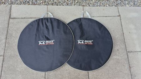 2x M-Wave Laufradtasche Wheel Bag Rennrad MTB