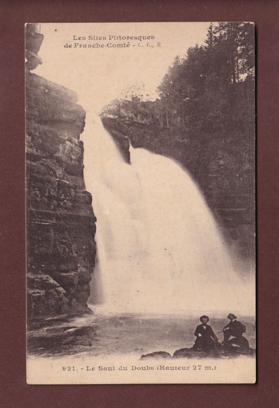 Cartoline postali: Les Brenets - SAUT DU DOUBS – Usato da Pully venduto da nicecards