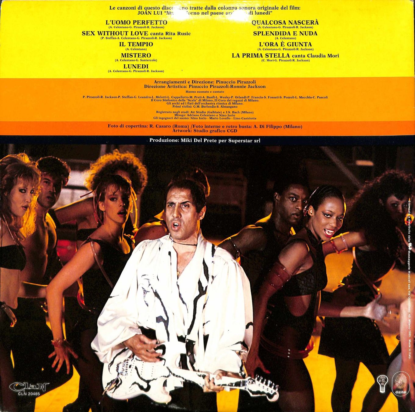Vinyles: LP Adriano Celentano - A.C. Joan Lui – D'occasion à Trimmis par Beax72 1