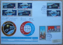 KOMBINATIONS-FDC APOLLO-SOYUZ-TEST-PROJEKT 1975