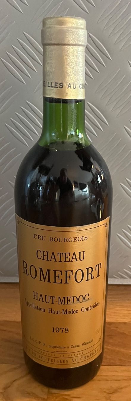 Vino: CHATEAU ROMEFORT HUT-MEDOC 1978 – Nuovo (secondo la descrizione) da Emmenbrücke venduto da Herzog07 4