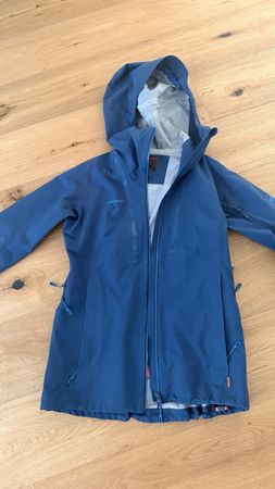 Mammut Hardshelljacke blau Grösse S neuwertiger Zustand