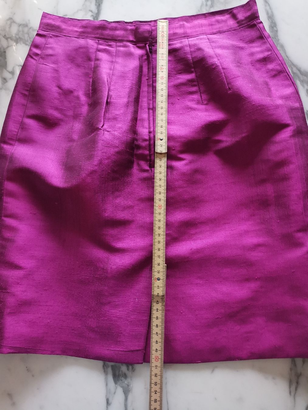 Gonne: handmade Rock aus Rohseide – Usato da Uerikon venduto da pink_flamingo 4