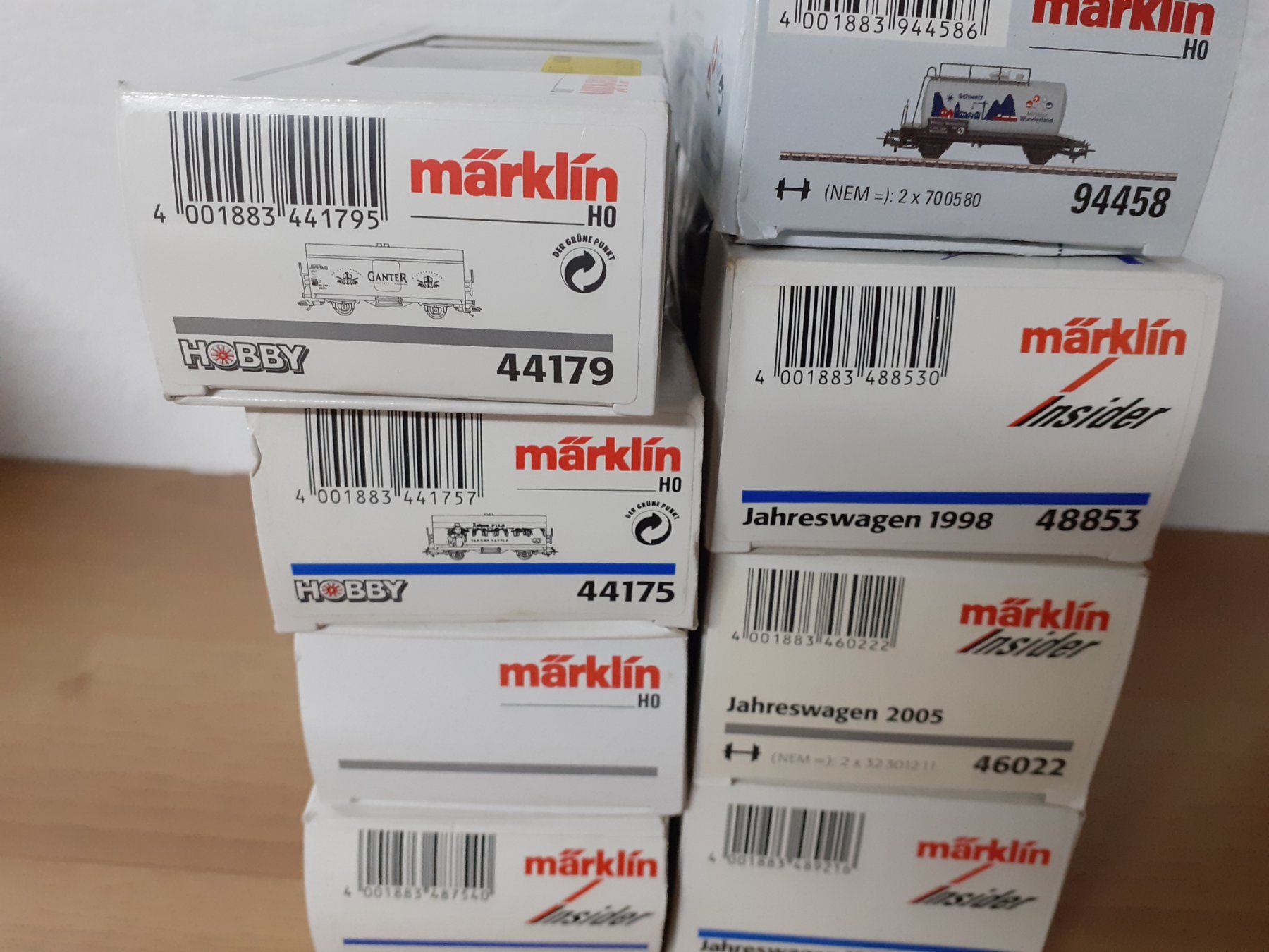 Märklin Trains électriques: Märklin-Güterwagen-Set  H0 – Neuf (Voir description) à Arbedo par aladino666 6