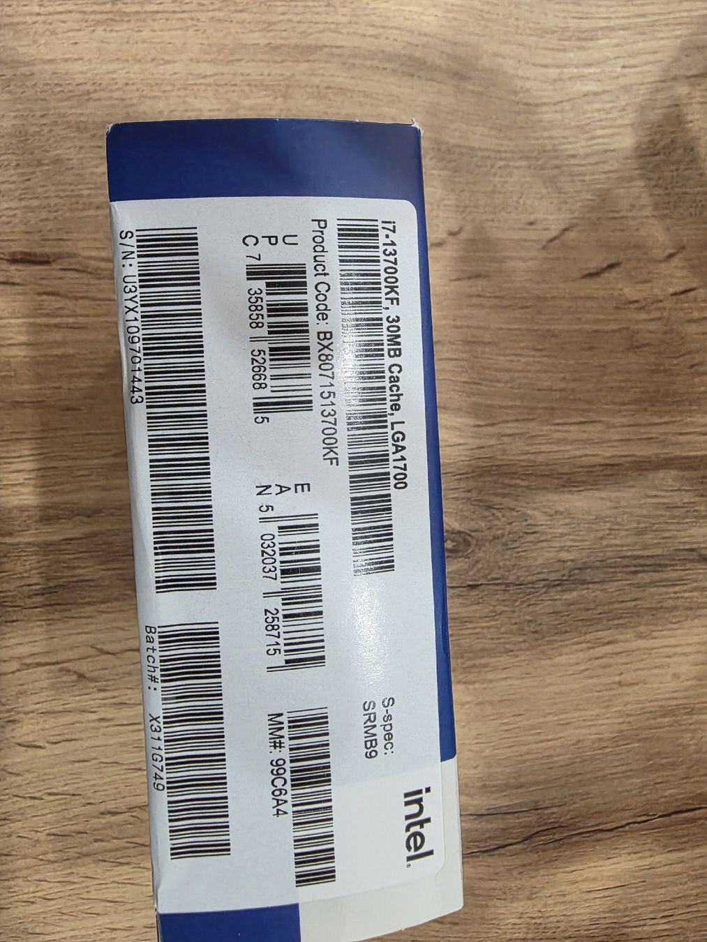 Intel PC: processeur 13700kf – Usato da CAROUGE GE venduto da dav_b8jw 1