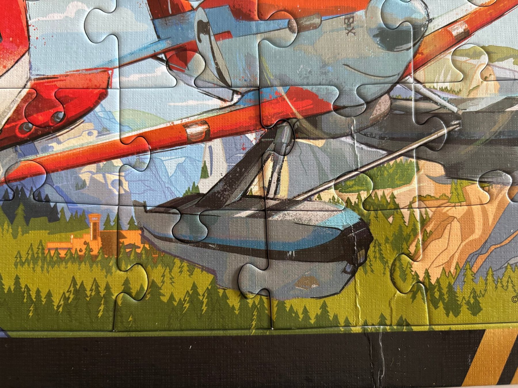 Puzzles: Puzzle Planes 2, mit Kartonrahmen, 30 Teile – Gebraucht aus Rain von liv_28js 1