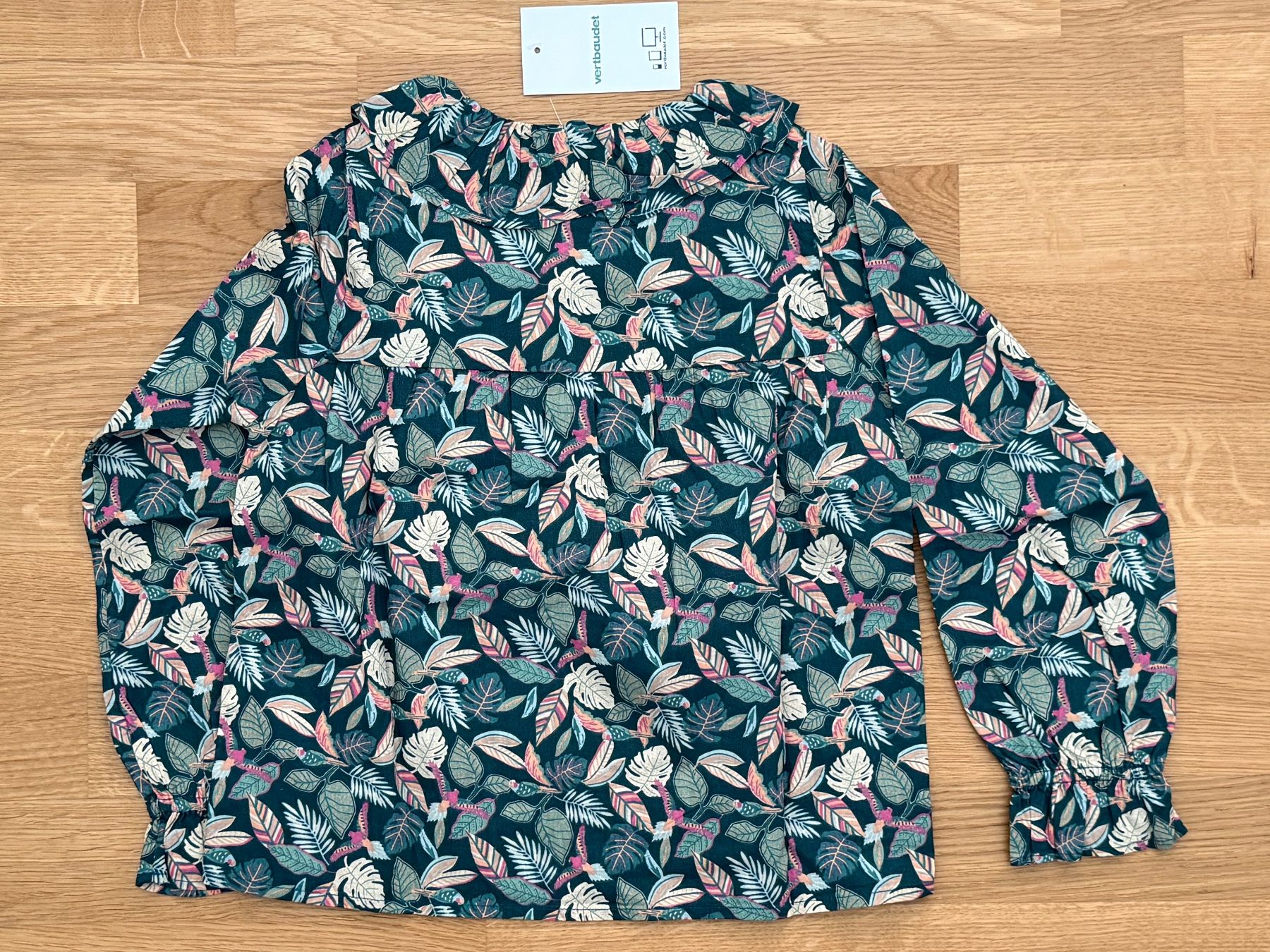 Camicette, T-shirt & Top: Neue Vertbaudet Bluse, Grösse 128 – Nuovo (secondo la descrizione) da Hünibach venduto da rotestandem01