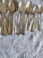 COUVERTS MÉTAL ARGENTÉ SIGNÉ CHRISTOFLE FRANCE 106 PIÈCES
