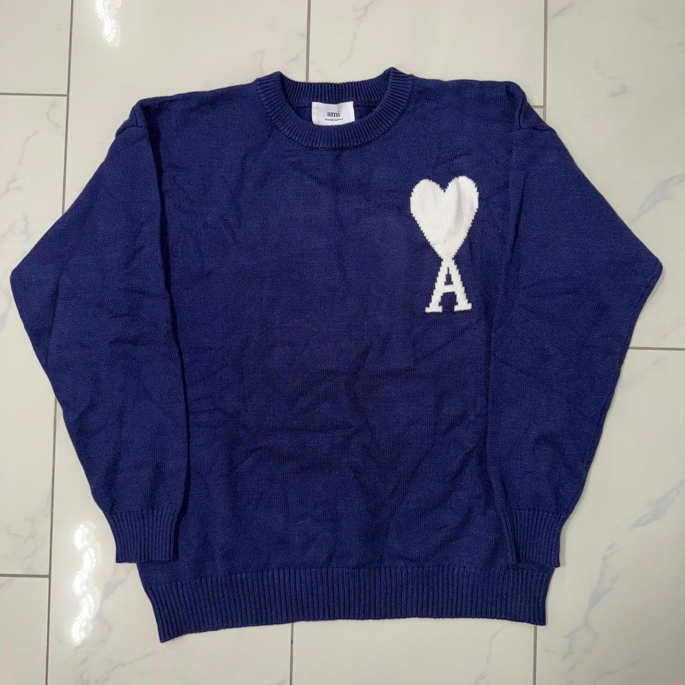 Pullover & Sweatshirts: Ami Paris Pullover Navy Blue Grösse L – Neu (gemäss Beschreibung) aus Liestal von tha_dg6j