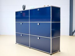 USM Sideboard Stahlblau Kommode Lieferung und Umbau möglich